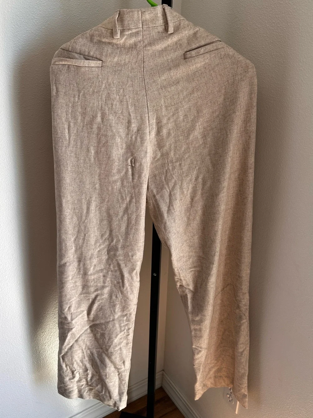 Top man 34/32 wool blend pants
